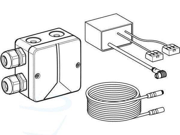 Geberit set voedingsapparaat 230 V / 12 V / 50 Hz voor elektrische inbouwdoos