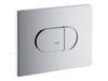Grohe Arena Cosmopolitan bedieningsplaat horizontaal chroom