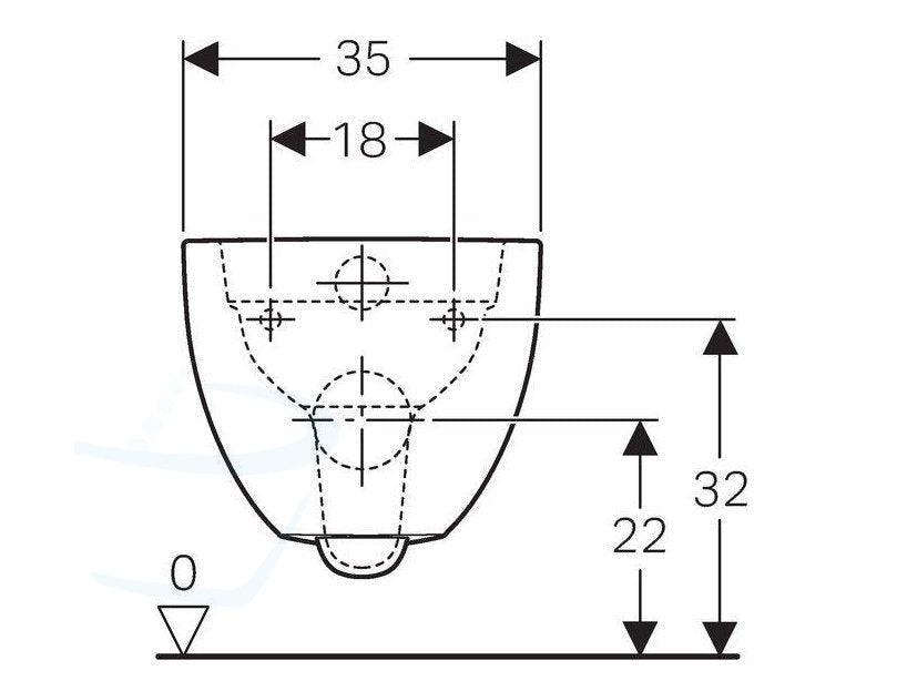 Sphinx Acanto diepspoel Rimfree afmetingen