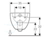 Sphinx Acanto diepspoel Rimfree afmetingen
