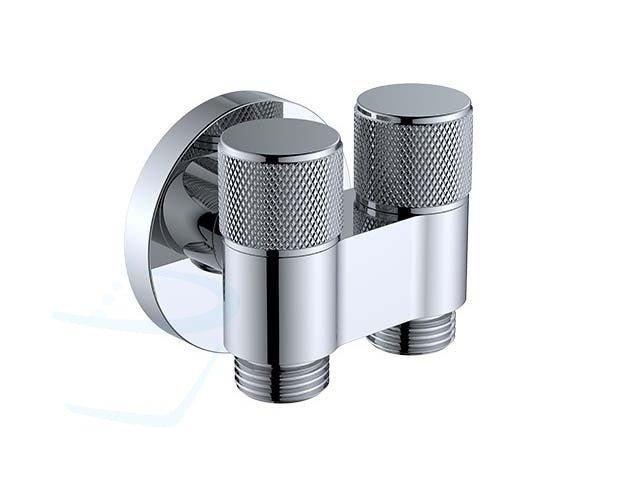 Hoekstopkaan HighLine Twin Chrome