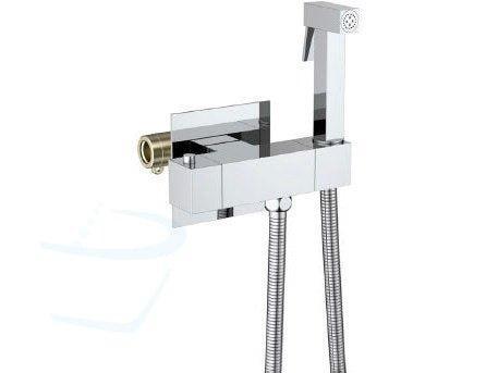 Toiletdouche Square Mount-Mixer Thermo Set