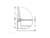 aquaclean mera classic technische tekening