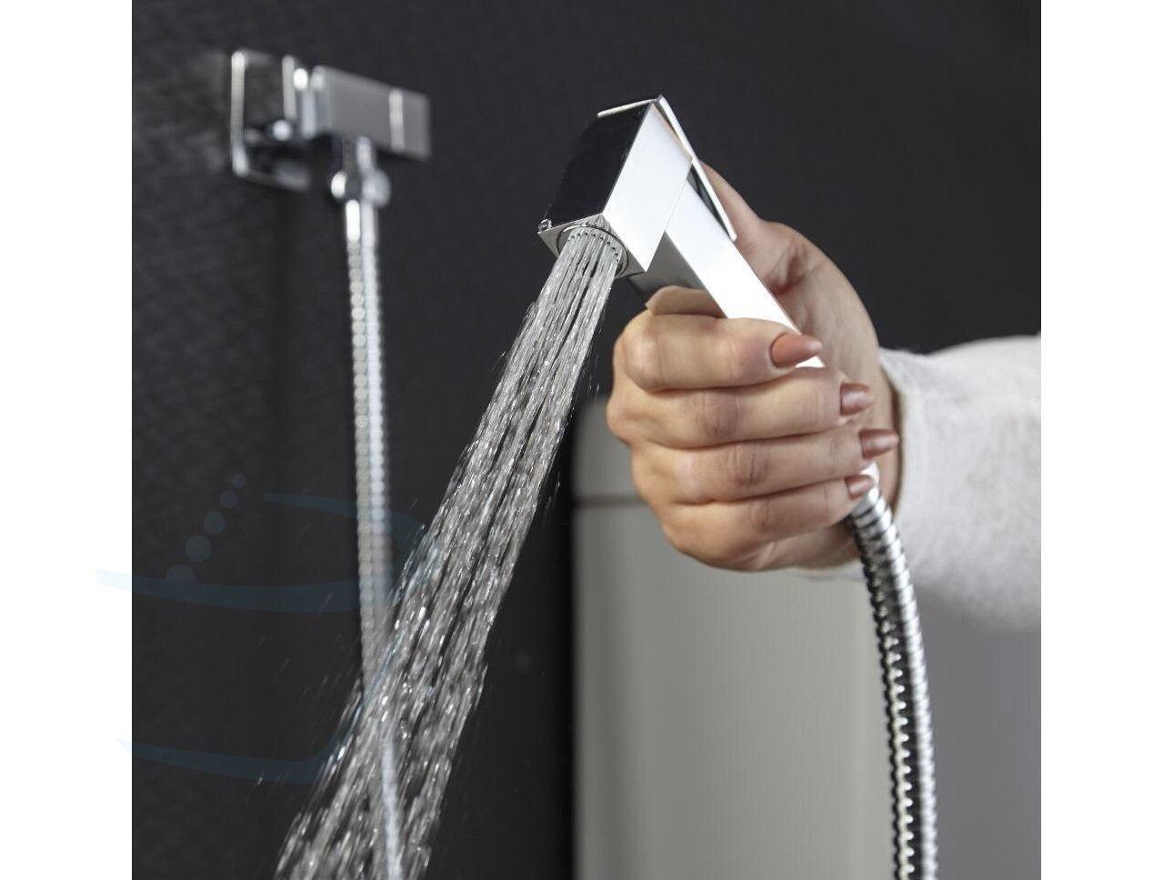 toiletdouche inbouw set