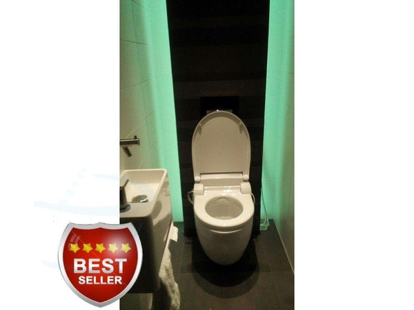 Blooming Elite Bidet op closet geinstalleerd