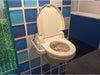 Blooming douche-wc close-up