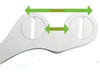 afmeting stroomloos bidet
