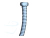 Toiletdouche slang RVS Alien Grey 120cm Double Locked Anti Twist