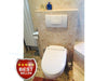 Blooming Bidet op closet geïnstalleerd