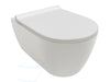 Closet Zitting slimseat Softclose en Quickrelease mat wit