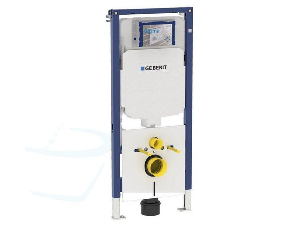 Geberit Duofix wand-WC element Ruimtebesparend 114x50 cm wit