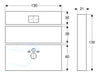 Geberit GIS set gipskartonplaten voor wand-wc