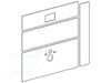 Geberit GIS set gipskartonplaten voor wand-wc