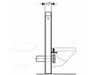 geberit monolith module wandhangend zwart technische tekening