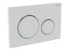 Geberit Sigma20 bedieningspaneel Wit Chrome