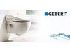 Geberit AquaClean 4000 Complete Set geïnstalleerd