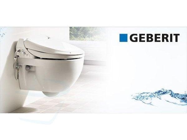 Geberit AquaClean 4000 Complete Set geïnstalleerd