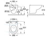 Grohe Bau wandhangend afmetingen 