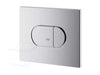 Grohe Arena Cosmopolitan bedieningsplaat horizontaal chroom