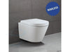 Randloos toilet. Design Rimfree Wandcloset voor Bidet