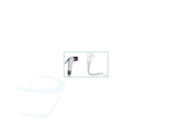 Toiletdouche Set White