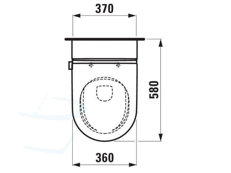Laufen Navia afmetingen