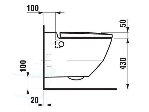 Laufen Navia afmetingen