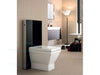 Geberit Monolith module voor staand closet glas zwart-aluminium design