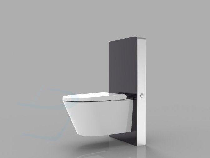 Monolith Popodusche black glass