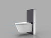 Monolith Popodusche black glass