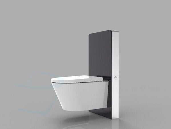 Monolith Popodusche black glass