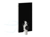 Geberit Monolith module voor staand closet glas zwart-aluminium