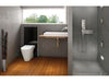 Geberit Monolith module voor staand closet glas zwart-aluminium