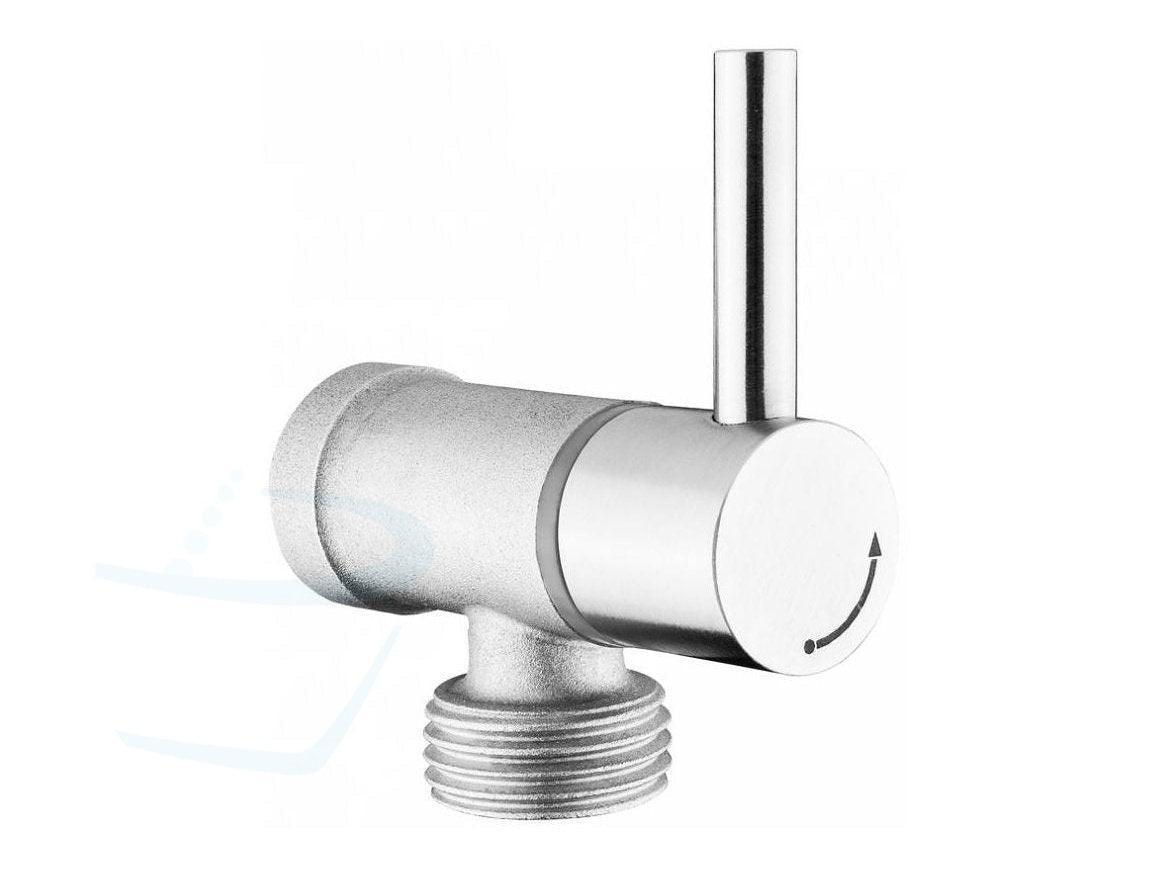 toiletdouche stopkraan rvs