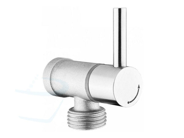 toiletdouche stopkraan rvs
