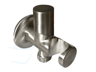 Design RVS Toiletdouche Wandhouder / Stopkraan
