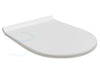 Closet Zitting slimseat Softclose en Quickrelease mat wit