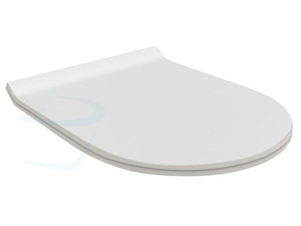 Closet Zitting slimseat Softclose en Quickrelease mat wit