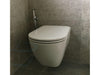 TOILETDOUCHE Inbouw Set Design wandhouder/stopkraan