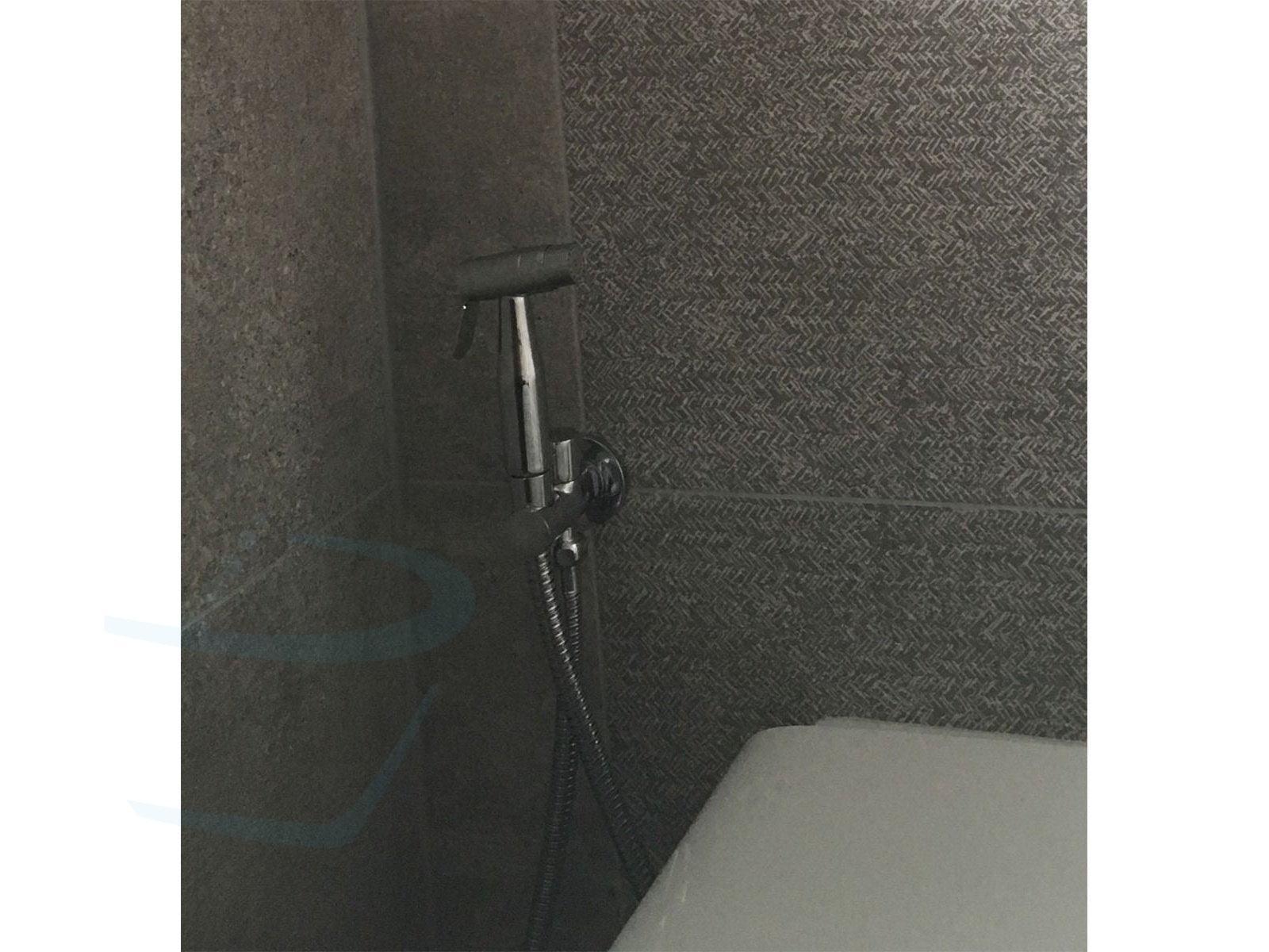 TOILETDOUCHE Inbouw Set Design wandhouder/stopkraan