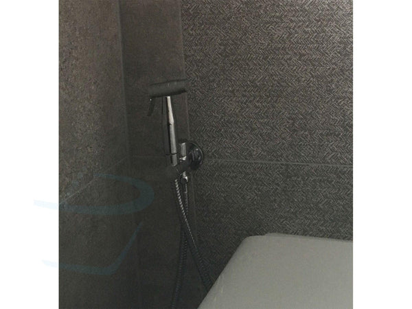 TOILETDOUCHE Inbouw Set Design wandhouder/stopkraan