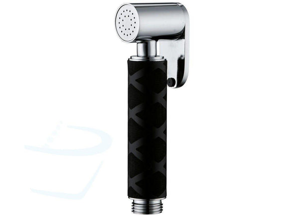 toiletdouche chroom zwart