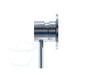 toiledouche RVS Inbouw Mixer Steinberg
