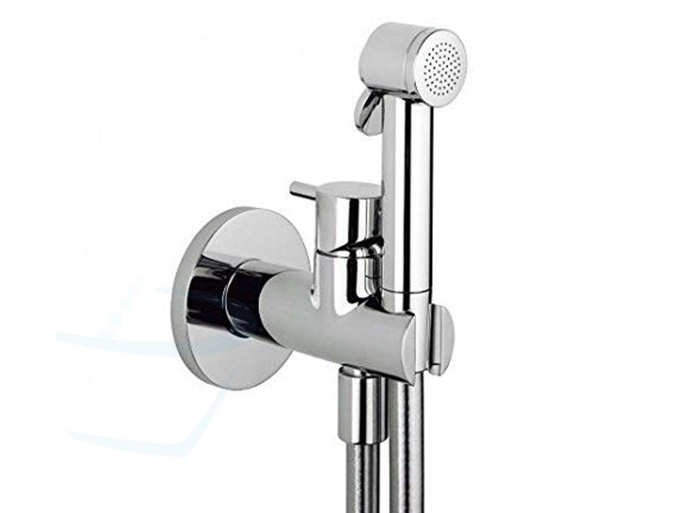 STS17 Inbouw Set met gecombineerde design wandhouder/stopkraan
