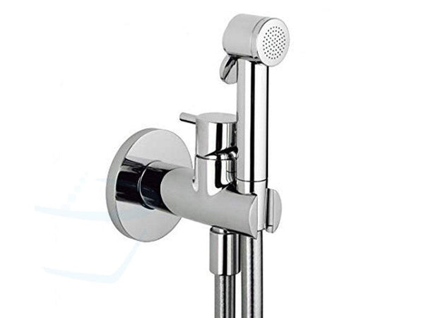STS17 Inbouw Set met gecombineerde design wandhouder/stopkraan