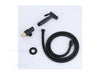 STS33 RVS Inbouw Toiletdouche Set Zwart Warm water