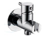 toiletdouche-mixer-wandchouder-chrome