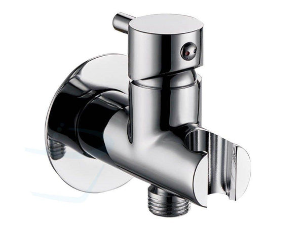 toiletdouche-mixer-wandchouder-chrome