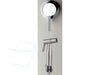 wc-douche set RVS warm water