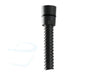 wc-douche set RVS slang zwart